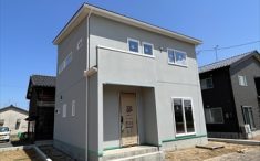 下粟津町モデルハウスFPの家外壁完成08
